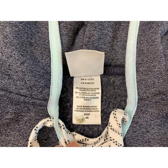 Seattle Kraken NHL Womens Lace Up Pullover Jersey Hoodie Slate Blue Small - Picture 4 of 10